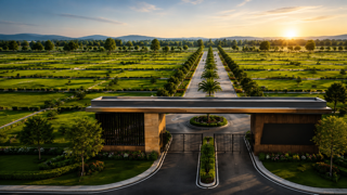 Grand entrance